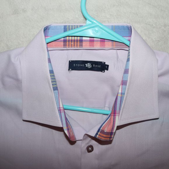 Stone Rose Lavender Buttonup Dress Shirt - Picture 7 of 13